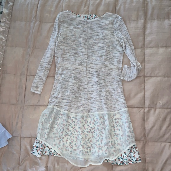 Jessica Simpson Sweater Tunic Floral Mini Dress - Picture 9 of 15